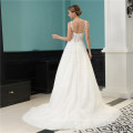 Jancember sexy heavy beaded bling luxury gown wedding dress